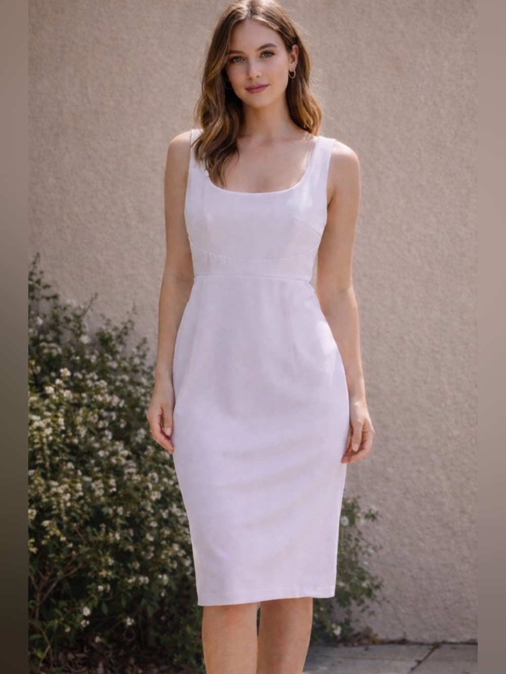 NWT Express Women’s sleeveless dress size XL pale light purple w/cut out in back
